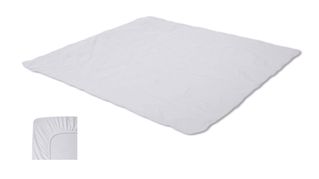 Waterbed beschermingslaag universeel met elastische instopstrook