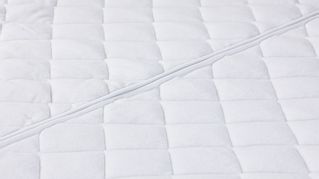 waterbed tijk wash cotton stretch middenstuk met rits
